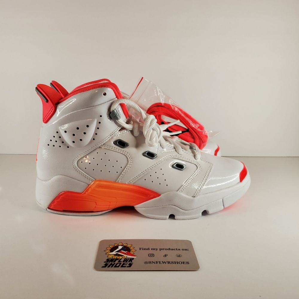 Jordan 6-17-23 GS - White Flash Crimson